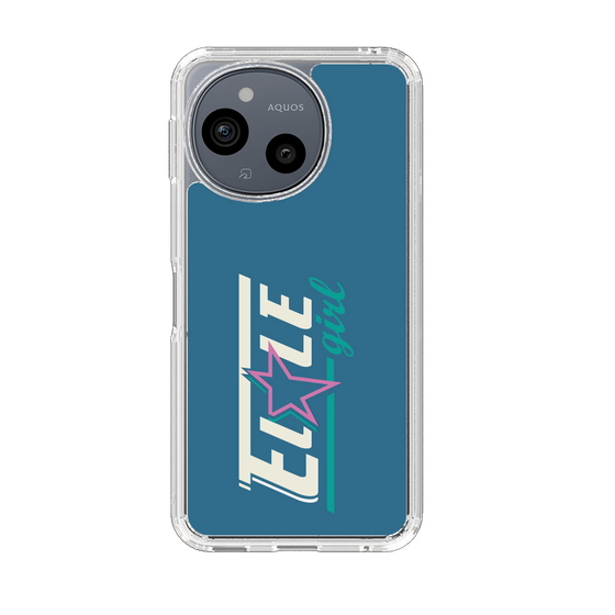 スリムプロテクションケース［ ELLEgirl - レトロロゴ ］