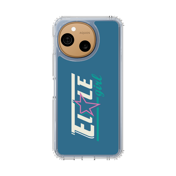 スリムプロテクションケース［ ELLEgirl - レトロロゴ ］