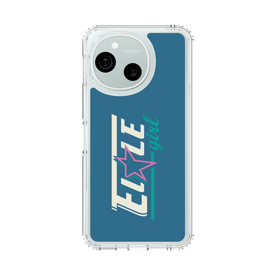 スリムプロテクションケース［ ELLEgirl - レトロロゴ ］