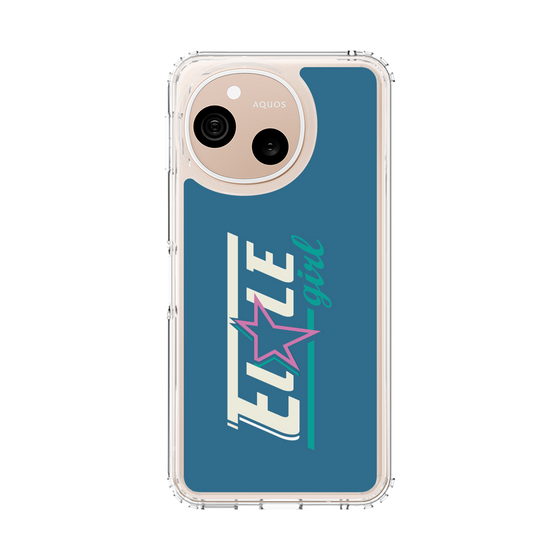 スリムプロテクションケース［ ELLEgirl - レトロロゴ ］