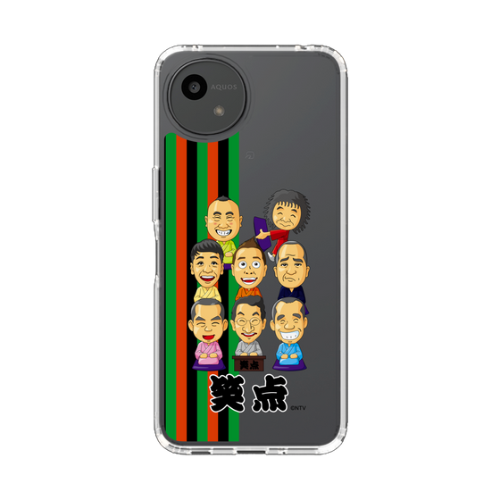 スリムプロテクションケース［ 笑点 - 演者 - クリア ］