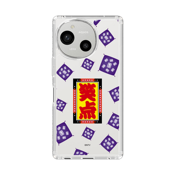 スリムプロテクションケース［ 笑点 - 座布団 - クリア ］