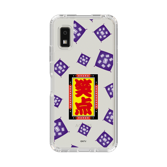 スリムプロテクションケース［ 笑点 - 座布団 - クリア ］