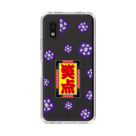 スリムプロテクションケース［ 笑点 - 座布団 - クリア ］