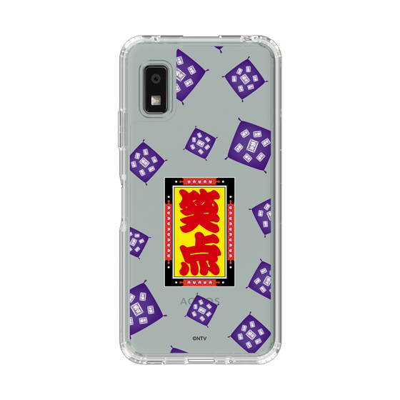 スリムプロテクションケース［ 笑点 - 座布団 - クリア ］