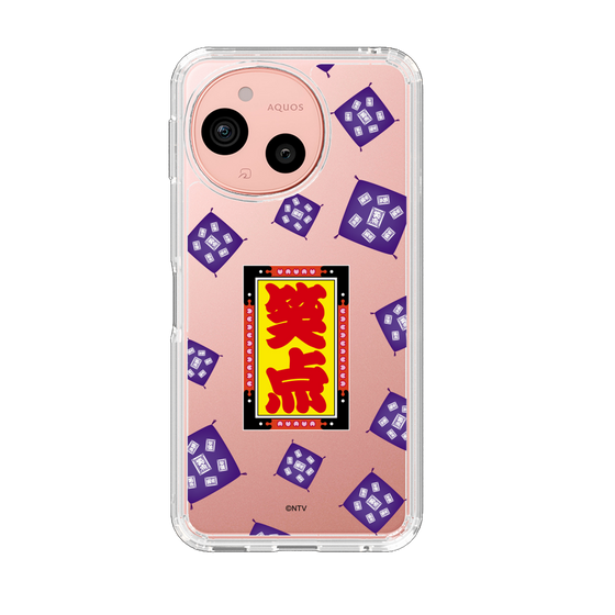 スリムプロテクションケース［ 笑点 - 座布団 - クリア ］