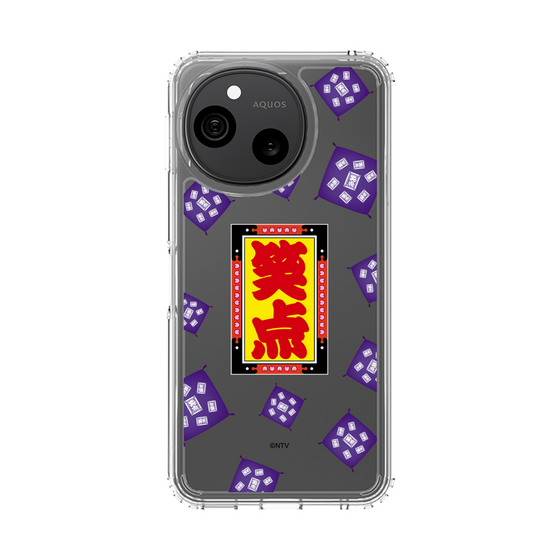 スリムプロテクションケース［ 笑点 - 座布団 - クリア ］