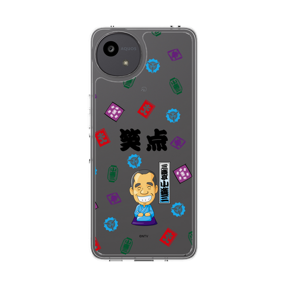 スリムプロテクションケース［ 笑点 - 三遊亭 小遊三 - 黒 ］
