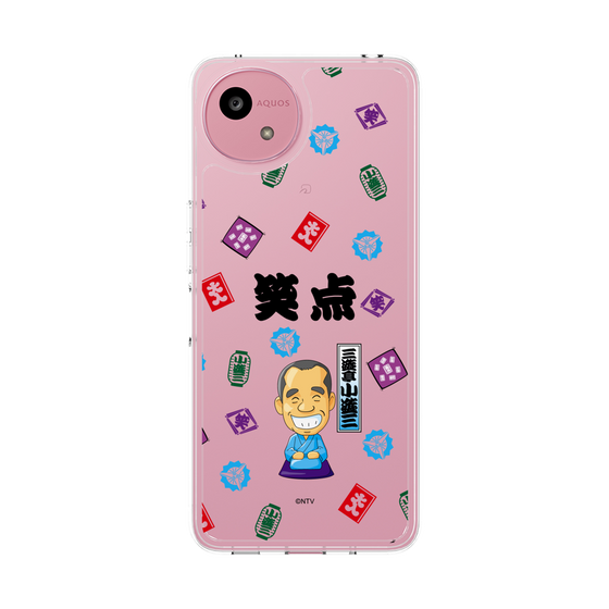 スリムプロテクションケース［ 笑点 - 三遊亭 小遊三 - 黒 ］