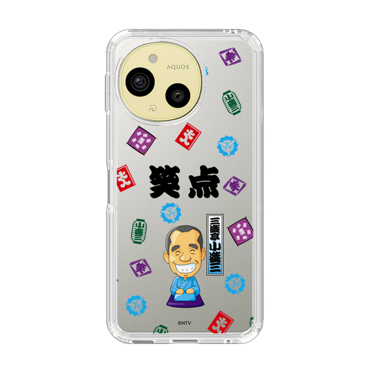 スリムプロテクションケース［ 笑点 - 三遊亭 小遊三 - 黒 ］