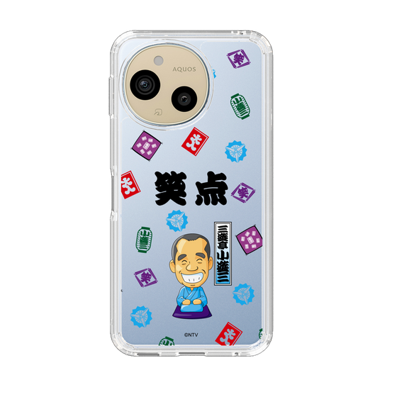 スリムプロテクションケース［ 笑点 - 三遊亭 小遊三 - 黒 ］