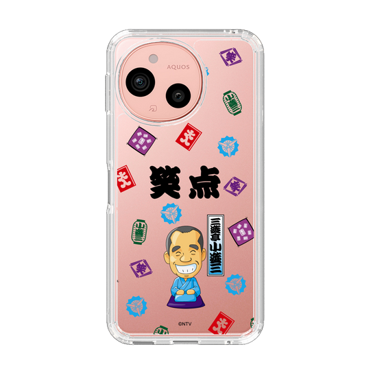 スリムプロテクションケース［ 笑点 - 三遊亭 小遊三 - 黒 ］