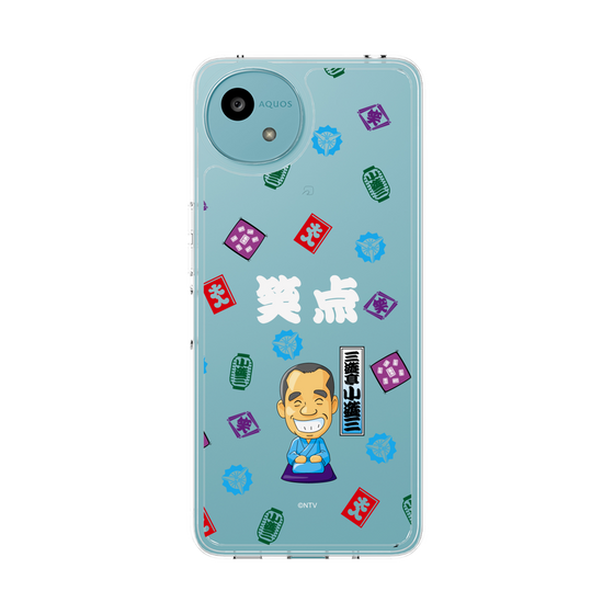 スリムプロテクションケース［ 笑点 - 三遊亭 小遊三 - 白 ］