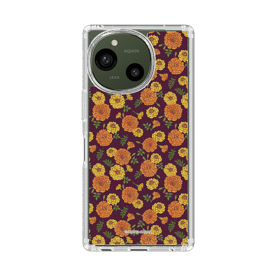 スリムプロテクションケース［ 日比谷花壇 - マリーゴールド ］