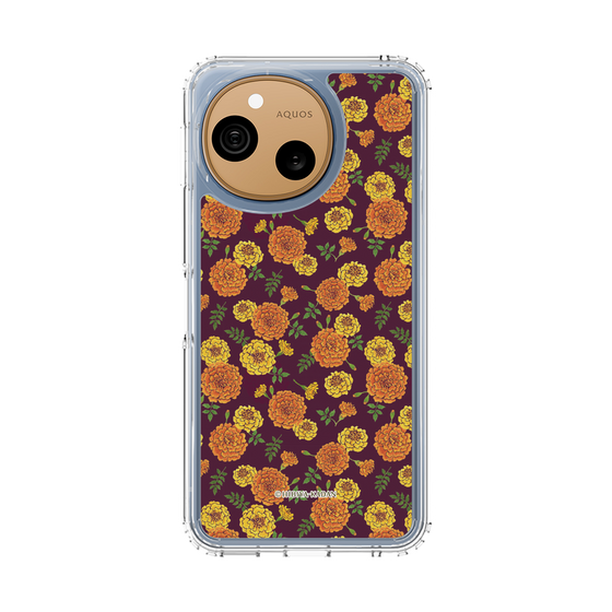 スリムプロテクションケース［ 日比谷花壇 - マリーゴールド ］