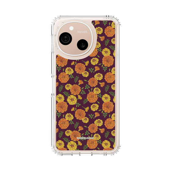 スリムプロテクションケース［ 日比谷花壇 - マリーゴールド ］