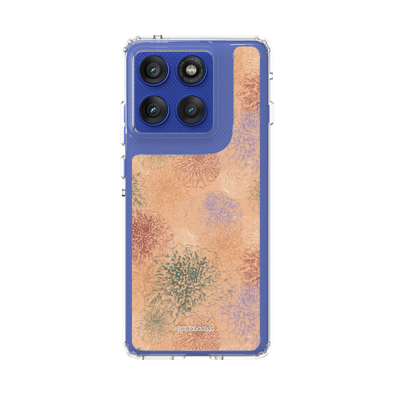 スリムプロテクションケース［ 日比谷花壇 - ダリア - オレンジ ］