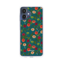 スリムプロテクションケース［ 日比谷花壇 - ダリア - グリーン ］