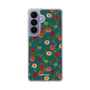 スリムプロテクションケース［ 日比谷花壇 - ダリア - グリーン ］
