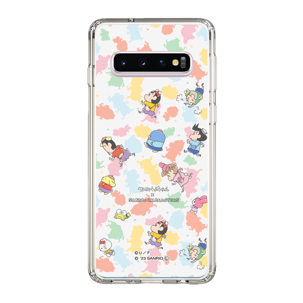 スリムプロテクションケース for Samsung Galaxy S10［ クレヨンしんちゃん - RUN ］