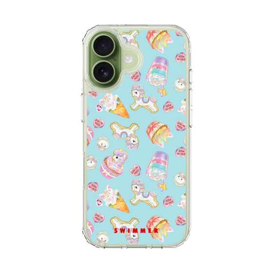 スリムプロテクションケース［ SWIMMER - ユニコーンパーティー ］