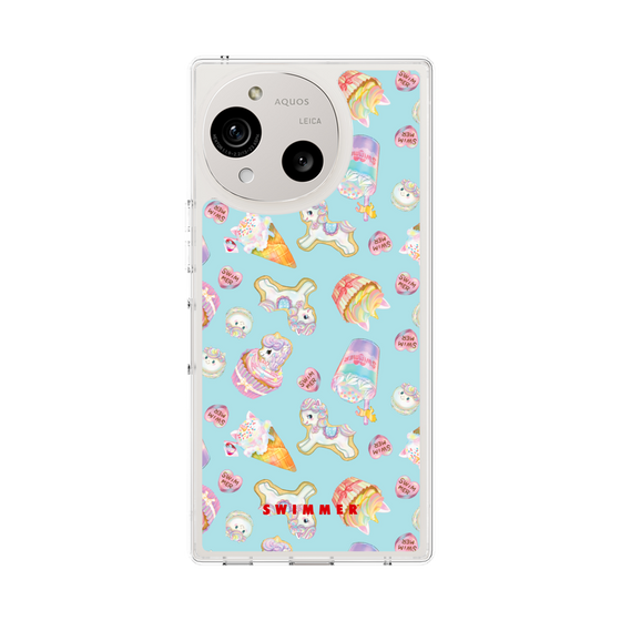 スリムプロテクションケース［ SWIMMER - ユニコーンパーティー ］