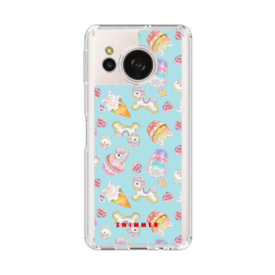 スリムプロテクションケース［ SWIMMER - ユニコーンパーティー ］