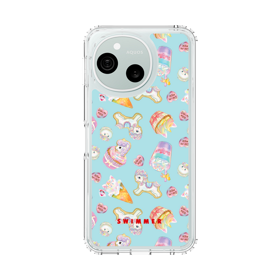 スリムプロテクションケース［ SWIMMER - ユニコーンパーティー ］
