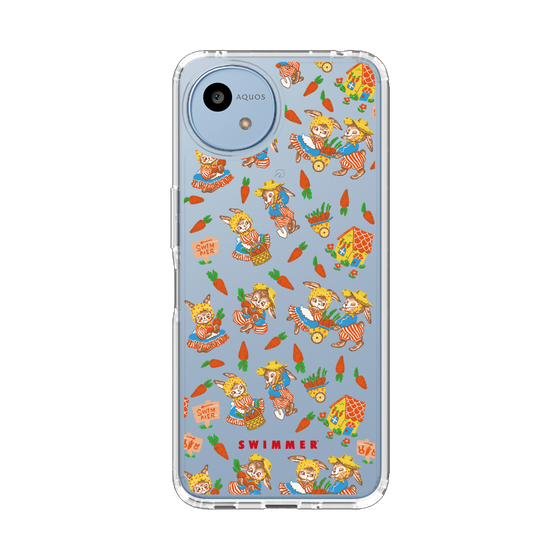 スリムプロテクションケース［ SWIMMER - にんじん畑 ］