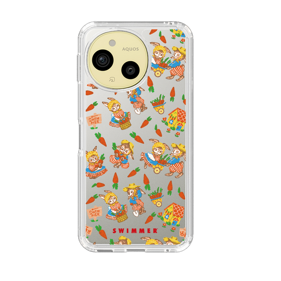 スリムプロテクションケース［ SWIMMER - にんじん畑 ］