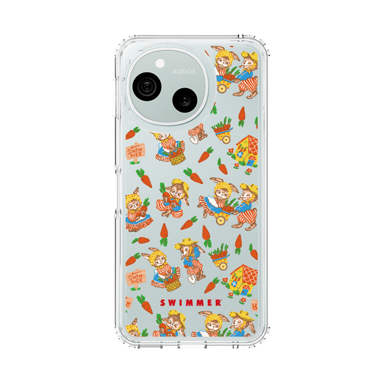 スリムプロテクションケース［ SWIMMER - にんじん畑 ］