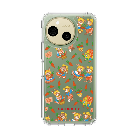 スリムプロテクションケース［ SWIMMER - にんじん畑 ］