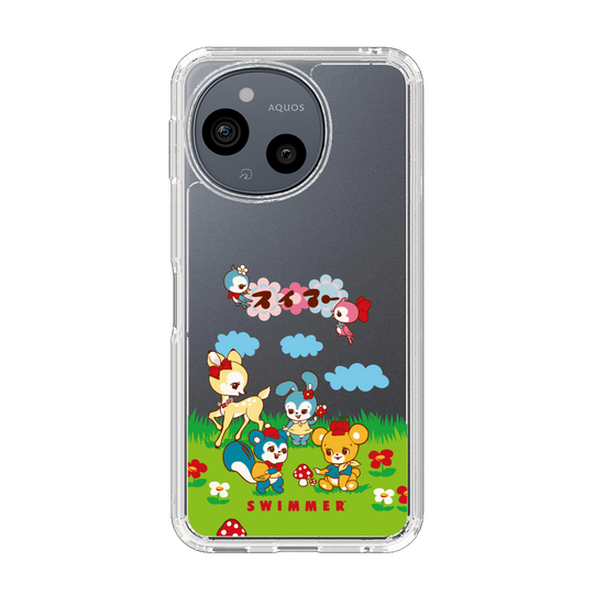 スリムプロテクションケース［ SWIMMER - レトロアニマル ］