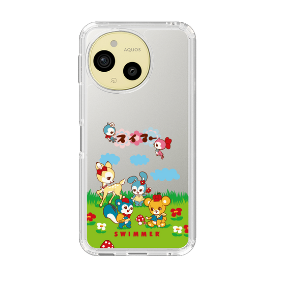 スリムプロテクションケース［ SWIMMER - レトロアニマル ］