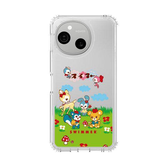 スリムプロテクションケース［ SWIMMER - レトロアニマル ］