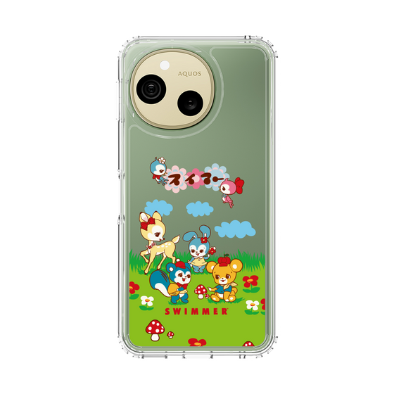 スリムプロテクションケース［ SWIMMER - レトロアニマル ］