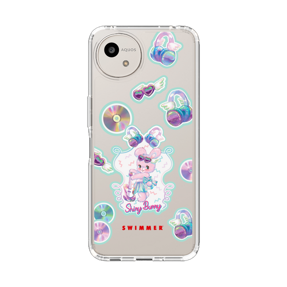 スリムプロテクションケース［ SWIMMER - シャイニーバニー ］