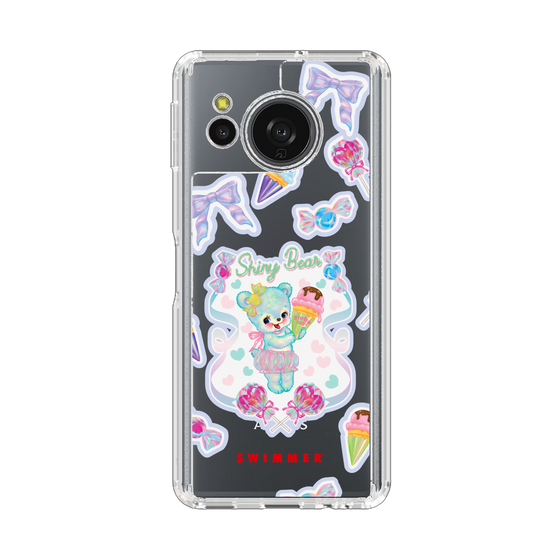 スリムプロテクションケース［ SWIMMER - シャイニーベア ］