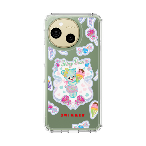 スリムプロテクションケース［ SWIMMER - シャイニーベア ］