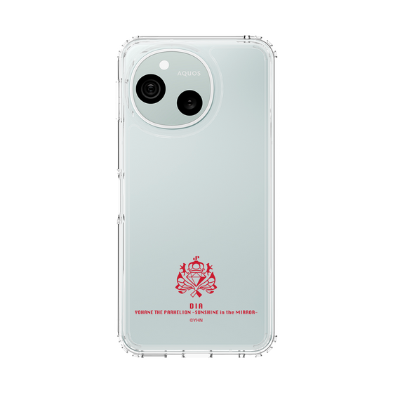 スリムプロテクションケース［ 幻日のヨハネ -SUNSHINE in the MIRROR- - ダイヤ - アイコンクリア ］