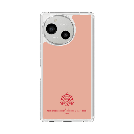 スリムプロテクションケース［ 幻日のヨハネ -SUNSHINE in the MIRROR- - ダイヤ - アイコンカラー ］