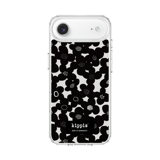 スリムプロテクションケース［ kippis® - Kevät 春 - ブラック ］