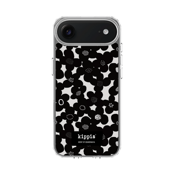 スリムプロテクションケース［ kippis® - Kevät 春 - ブラック ］