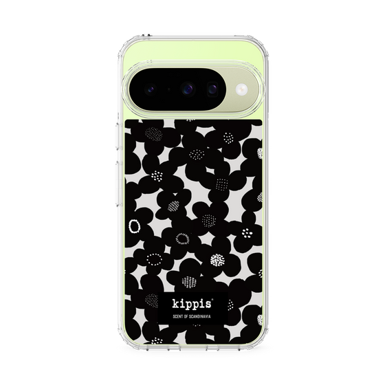 スリムプロテクションケース［ kippis® - Kevät 春 - ブラック ］