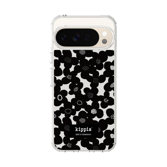 スリムプロテクションケース［ kippis® - Kevät 春 - ブラック ］