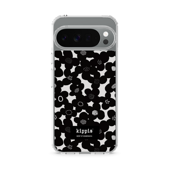 スリムプロテクションケース［ kippis® - Kevät 春 - ブラック ］