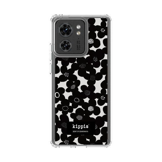 スリムプロテクションケース［ kippis® - Kevät 春 - ブラック ］