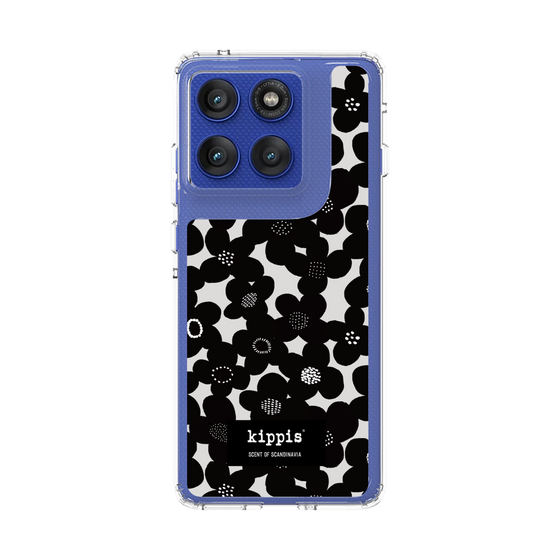 スリムプロテクションケース［ kippis® - Kevät 春 - ブラック ］