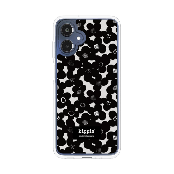 スリムプロテクションケース［ kippis® - Kevät 春 - ブラック ］