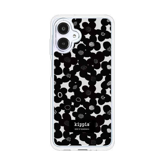 スリムプロテクションケース［ kippis® - Kevät 春 - ブラック ］